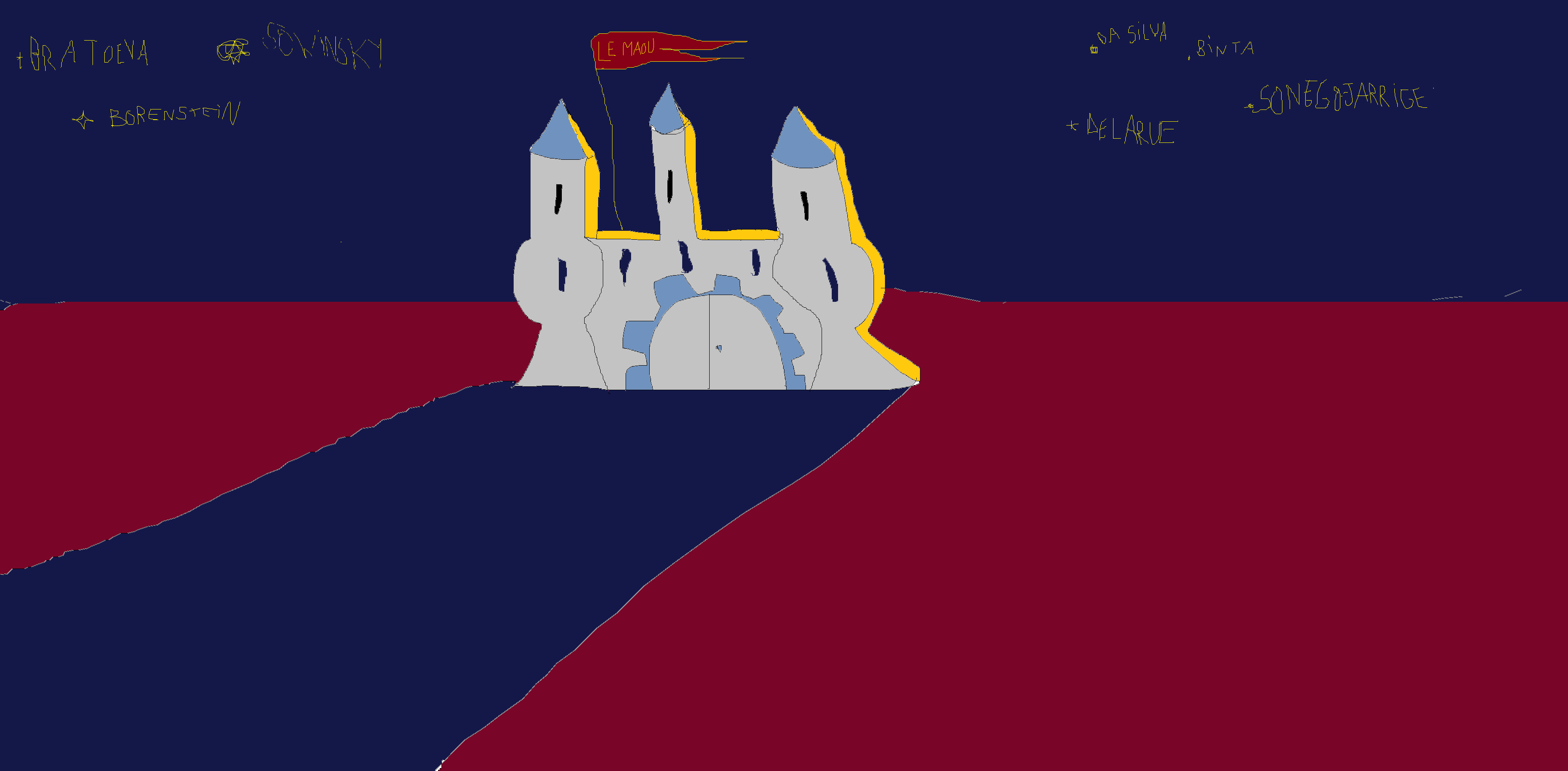 château de famille et d'ami.es